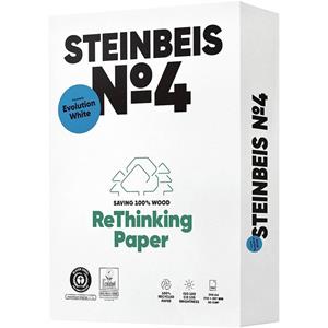 Steinbeis No. 4 (ehem.: Evolution White) A4 80g Recyclingpapier 100er-WeiÃe 500 Blatt