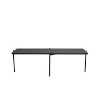 Nordiq Shelton salontafel - L145 x B60 x H45 cm - Zwart