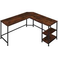 tectake Bureau Hamilton 138x138x75,5cm