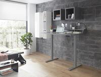 Mäusbacher Bureau Big System Office Breedte 120 cm, elektrisch in hoogte verstelbaar