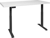 Mäusbacher Bureau Big System Office Breedte 140 cm, elektrisch in hoogte verstelbaar