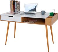 Artistiq Living Artistiq Bureau Tavon 120 x 60cm, met 1 lade - Wit