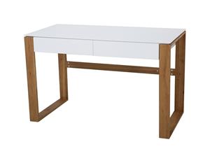 Artistiq Living Artistiq Bureau Ismael 120 x 60cm, met 2 laden - Wit