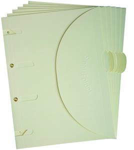 Tarifold Ordnungsmappe Smartfolder A4 Standard creme VE=6 Stück