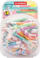 STABILO swing cool pastel markeerstift, display van 100 stuks