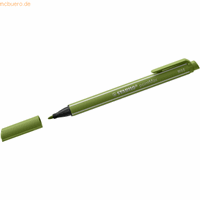 Stabilo 10 x  Filzschreiber pointMax 0,8mm moosgrün