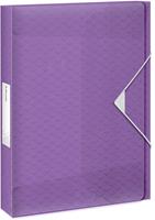 5 x Esselte Ablagebox Colour'Breeze A4 PP 40mm lavendel