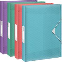 Esselte Colour'Breeze elastobox, ft A4, 4 cm, assorti