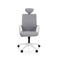 Hjh OFFICE Mino - Thuisgebruik bureaustoel, Stof, Grijs