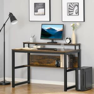 HOMCOM Schreibtisch 120 cm x 60 cm x 85 cm