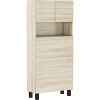 BIM FURNITURE HOMI ausziehbarer Schreibtisch sonoma eiche