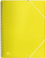 Oxford Urban presentatiealbum met spiraalbinding, formaat A4, uit PP, 20 tassen, geassorteerde kleuren
