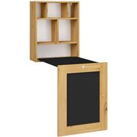 BIM FURNITURE Klappbarer Hängeschreibtisch TILT schwarze / artisan eiche