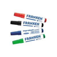 FRANKEN Z2203 2-6mm Flipchartmarker 4er-Set sort.