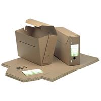 jalema Gemeentearchiefdoos Djois folio 370x265x115mm bruin | 50 stuks