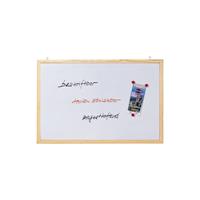 Franken Whiteboard CC-MM8012E magnethaftend Holzrahmen 120x80cm