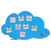 Rocada Whiteboard Skin Cloud Shape 115,0 x 75,0 cm lackierter Stahl