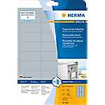 HERMA 270 Typenschild-Etiketten 4592 silber