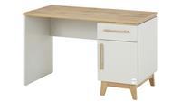 Mia & Mo Schreibtisch ¦ grau ¦ Maße (cm): B: 120 H: 74 T: 60  - Möbel Kraft