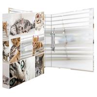 HERMA Animals Katzen Ringbuch 4-Ringe Motiv 3,5 cm DIN A4