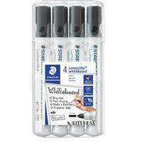 STAEDTLER 4 351WP4-9X Whiteboard-Marker schwarz 2,0 mm