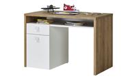 Schreibtisch ¦ holzfarben ¦ Maße (cm): B: 110 H: 76,5 T: 60  - Möbel Kraft