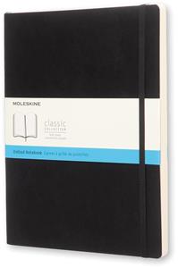 Moleskine notitieboek, ft 19 x 25 cm, puntraster, soepele cover, 192 blad, zwart