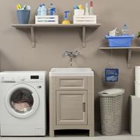 VidaXL Waschküchen-Schrank 60x51x89 cm Sandfarben beige