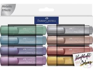 Faber Castell markeerstiften metallic 23,2 x 15,6 cm 8 stuks