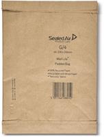 Mail Lite Padded Bag enveloppen, bruin, G/4, 238 x 336 mm, doos van 50 stuks