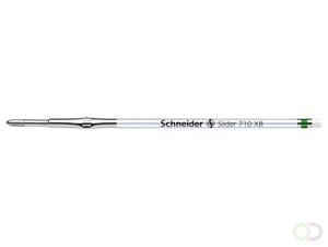 Schneider Kugelschreibermine Slider 710 Xb Edelstahl Silber/grÃ¼n