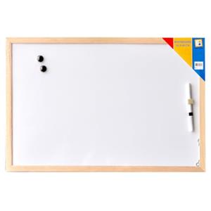 Soho Whiteboard 40 X 60 Cm Hout Wit 5-delig