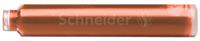 Schneider Tintenpatronen Kugelaufsatz 8 Cm Orange/rosa 6 StÃ¼ck