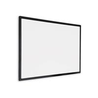 IVOL Whiteboard Met Zwart Frame agnetisch - 75x100 Cm