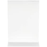 Deflecto 47901 Classic ImageÂ Tafelstatief Voor papierformaat: DIN A5 staand Transparant 12 stuks/pak 12 stuk(s)