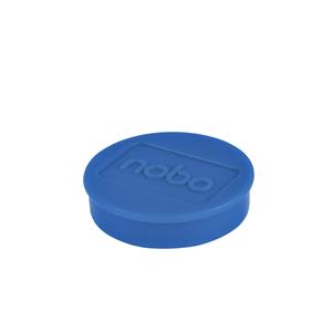 Nobo magneten voor whiteboard diameter van 32 mm, pak van 10 stuks, blauw