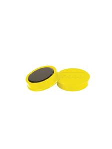 Nobo Magnet 38mm 2.5kg Geel Pack of 10