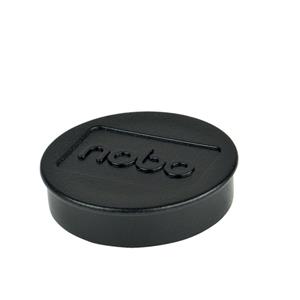 Nobo magneten voor whiteboard diameter van 38 mm, pak van 10 stuks, zwart