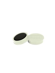 Nobo Magnet rund 38mm extra stark VE=10 StÃ¼ck weiÃŸ