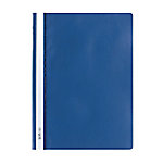 herlitz Schnellhefter, DIN A4, aus PP-Folie, blau