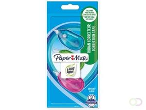 Papermate Paper Mate DryLine i-Mini Korrekturband, sortierte Farben, 3er-Packung