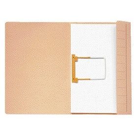 jalema Clipmap Secolor Folio 100% gerecycled karton 250gr beige | 10 stuks