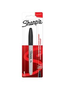 Sharpie Permanentmarker mit feiner Spitze, schwarz, 1ÂStÃ¼ck