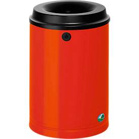 VAR Prullenbak, 15 liter, rood