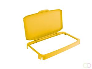 Durable Deckel Durabin Hinged Lid 60 gelb