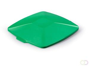 Durable DURABIN LID SQUARE 40 groen