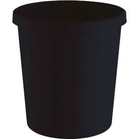 Helit Papierkorb , the green german, , 18 Liter, schwarz