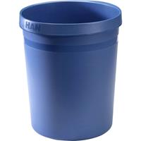 HAN GRIP KARMA 18198-16 Papierkorb 18l (Ø x H) 312mm x 350mm Recycling Kunststoff Blau