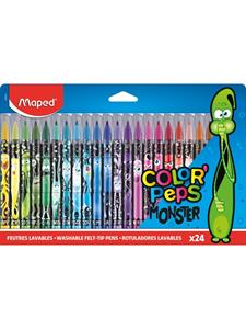 Maped Color'Peps Monster Felt-pens x 24