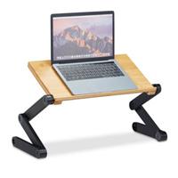 RELAXDAYS Laptop Ständer Bambus Aluminium natur